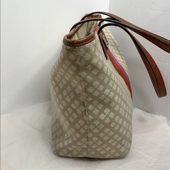 Kate Spade Flower Jacquard Everything Stripe Tote - Picture 2 of 11